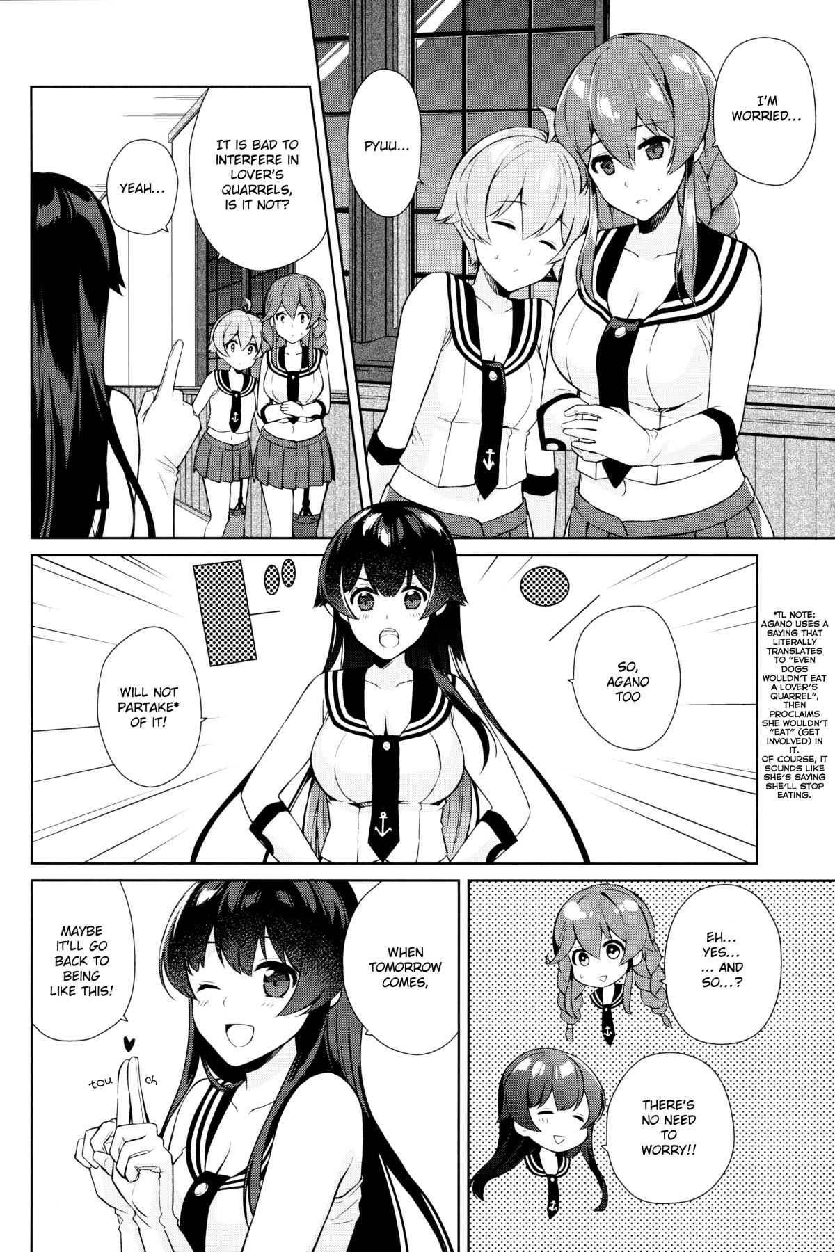 Hentai Manga Comic-Light Cruiser Yahagi Fell In Love - Third-Read-8